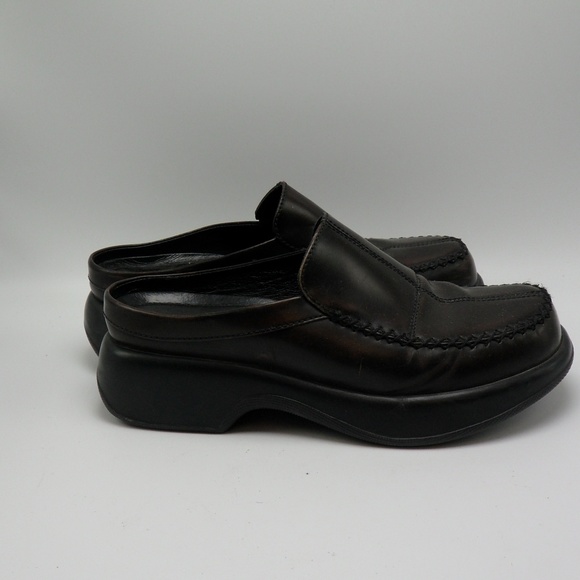 dansko open heel clogs